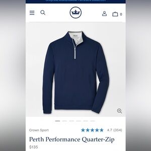 Peter Millar Perth Performance Quarter-Zip